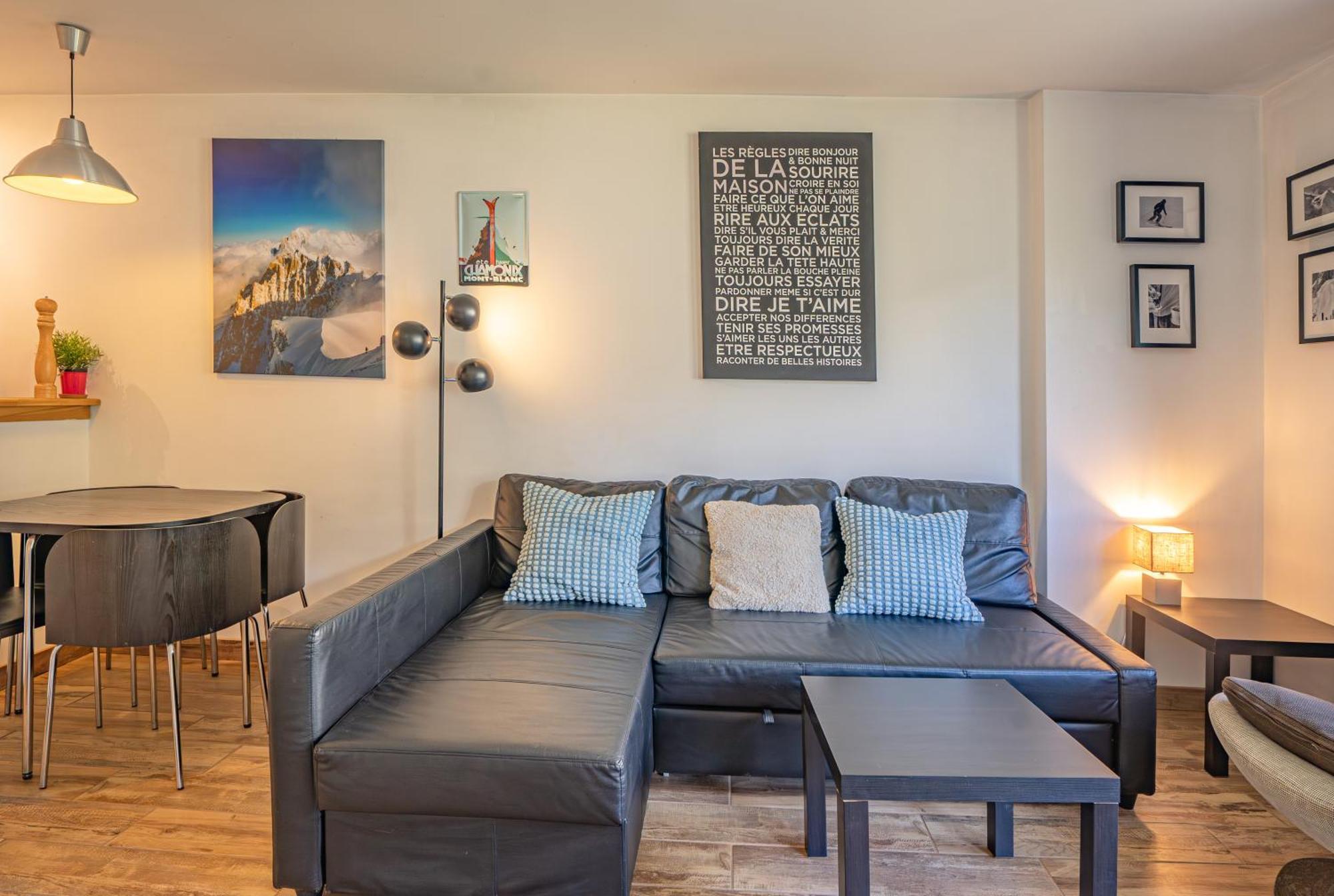 Apartment Grepon 3A - A Central Chamonix Haven Bagian luar foto